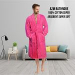 Fuschia Bathrobe